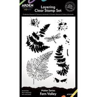 Arden Creative Studio - Maker Series Collection - Clear Photopolymer Stamps - Fern Valley