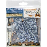 49 and Market - Rust and Revs 2.0 Collection - Embellishments - Chipboard Set