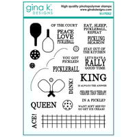 Gina K Designs - Clear Photopolymer Stamps - In A Pickle