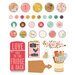 Simple Stories - What's Cookin' Collection - Self Adhesive Decorative Brads