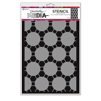 Ranger Ink - Dina Wakley Media - Stencils - Connected Dots
