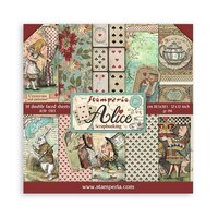 Stamperia - Alice Forever Collection - 12 x 12 Paper Pad - Alice